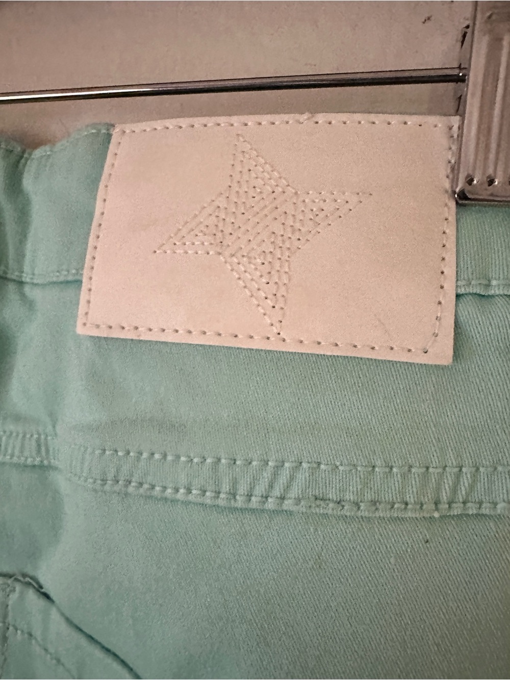 NWT BCBGeneration Womens The Sawyer My Boyfriend Light Mint Vintage Flare Jeans - Picture 9 of 11